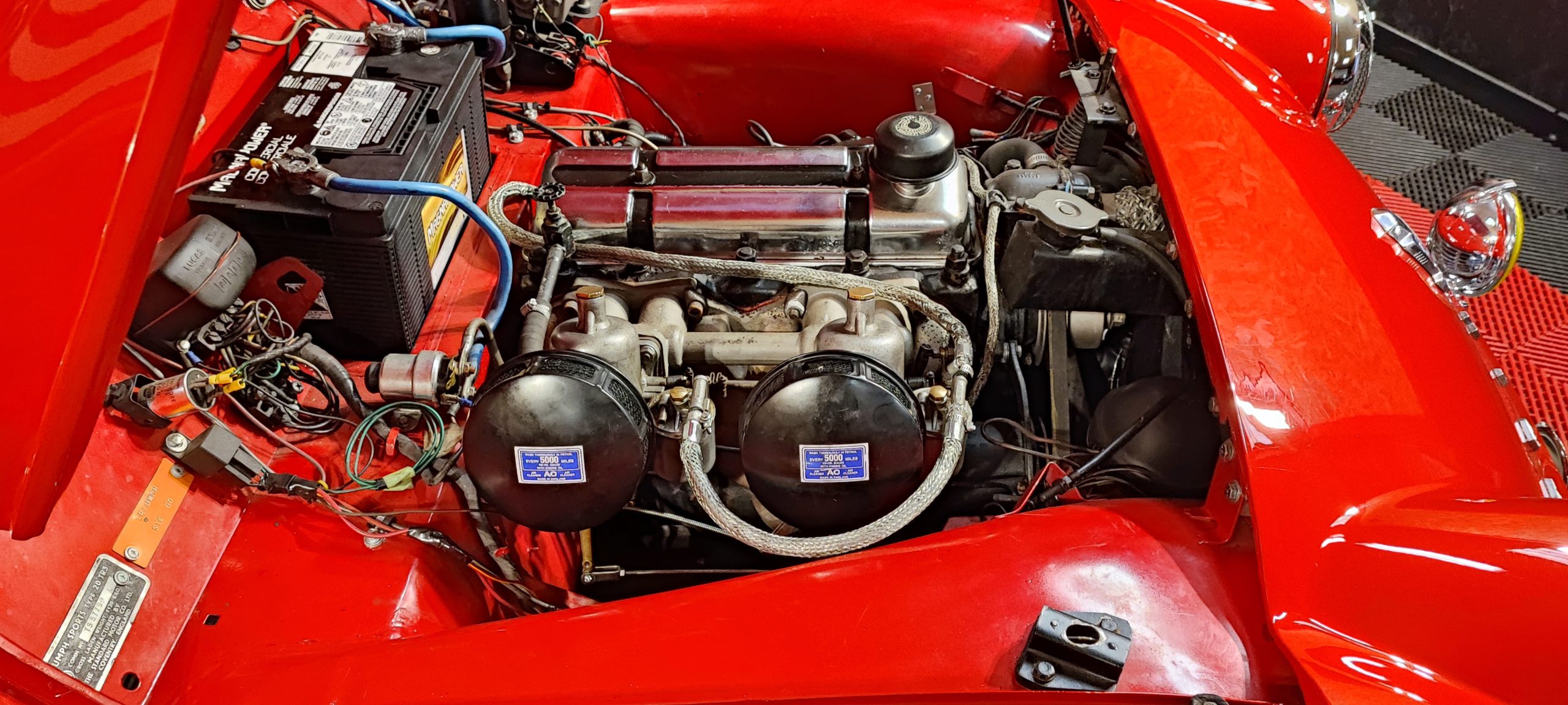 Triumph TR3 A de 1960